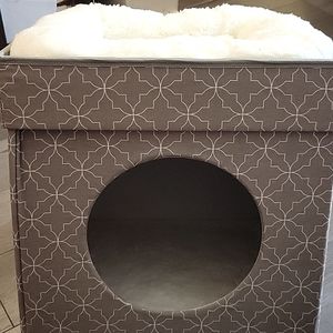 Folding cube Cat bed